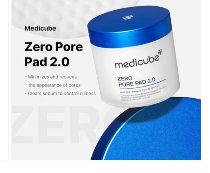 Medicube zero pore pads