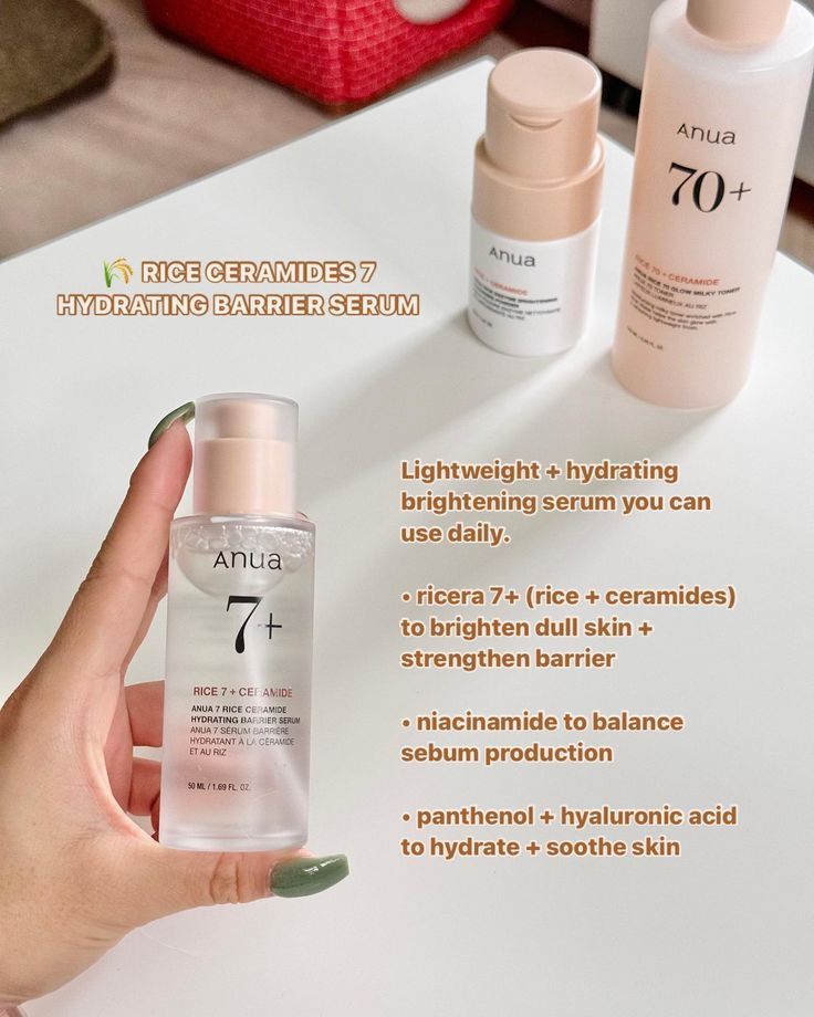 Anua  rice ceramide 7 hydrating barrier serum