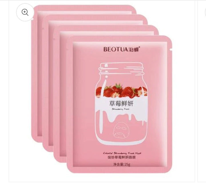 Purifying vitamin C face mask