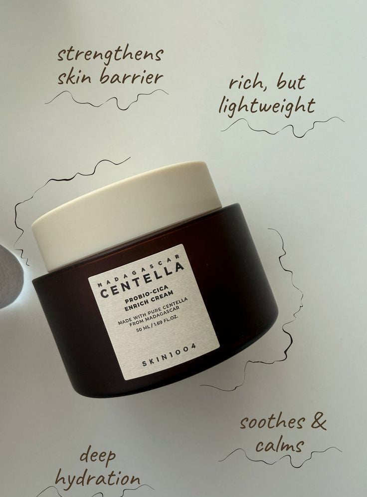 Skin 1004 Centella enriched face cream Probio-cica