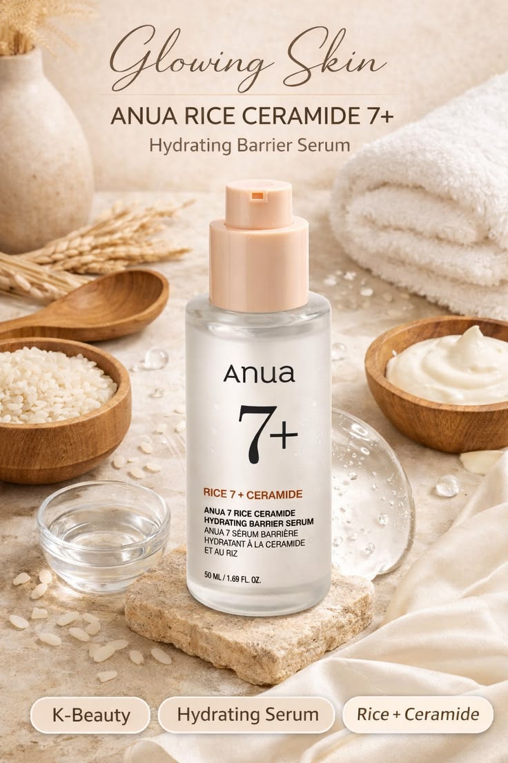 Anua  rice ceramide 7 hydrating barrier serum