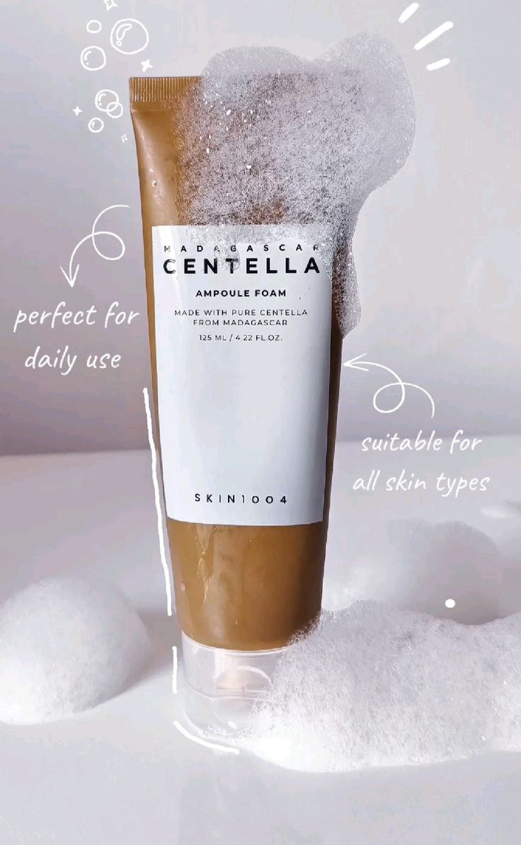 Skin 1004 Centella ampoule foam-korean gentle low pH wash