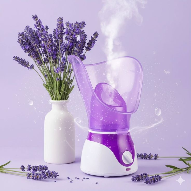 Deep cleaning facial cleaner streaming device