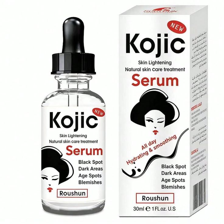 Kojic face wash,toner and face serum combo.